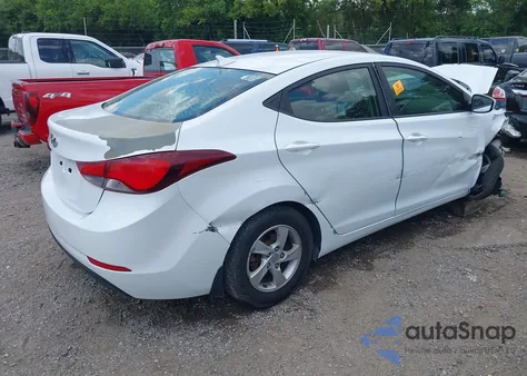 2015 Hyundai Elantra Se from USA, damaged, VIN 5NPDH4AE3FH602057